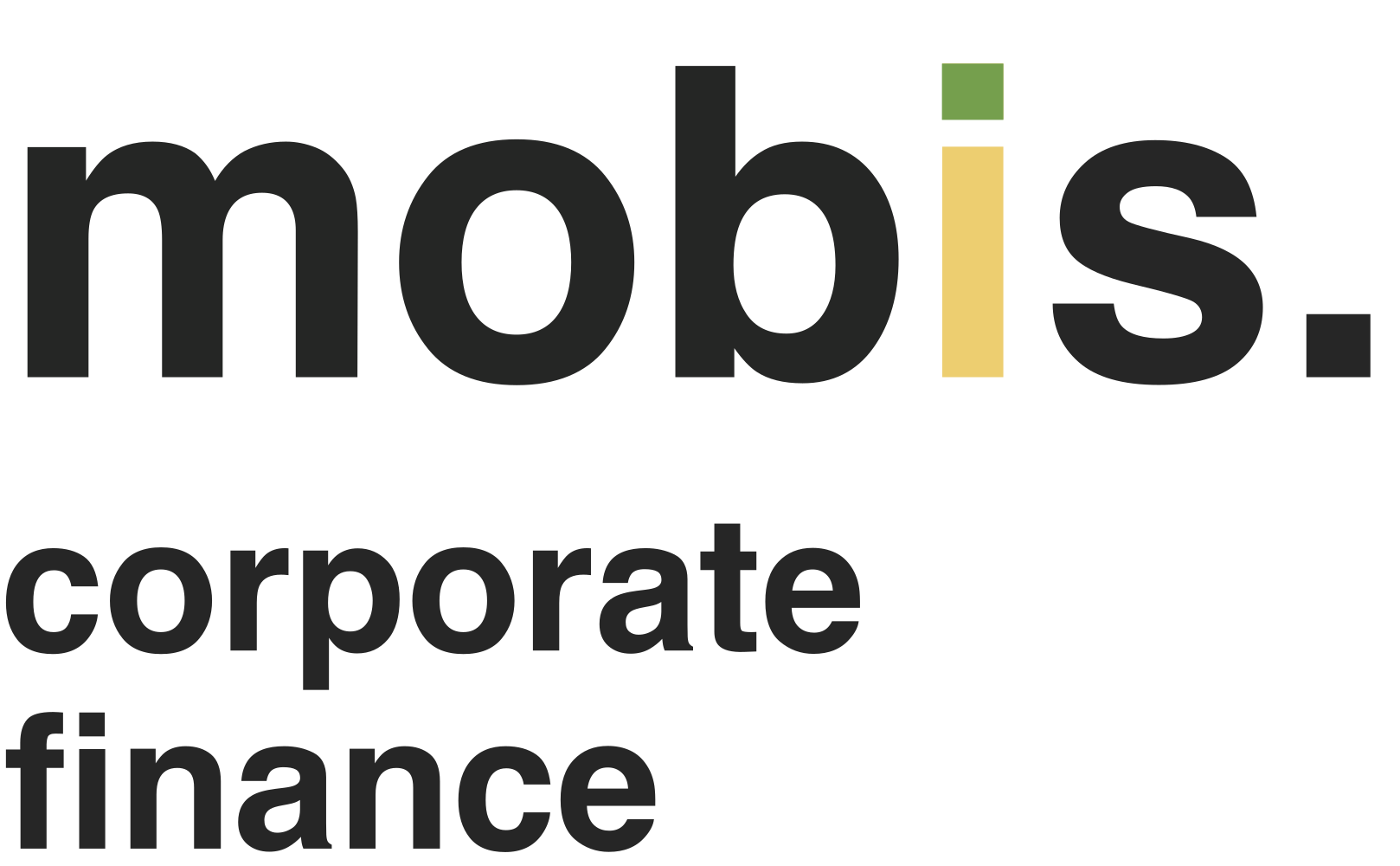 Mobis logo black (white background)