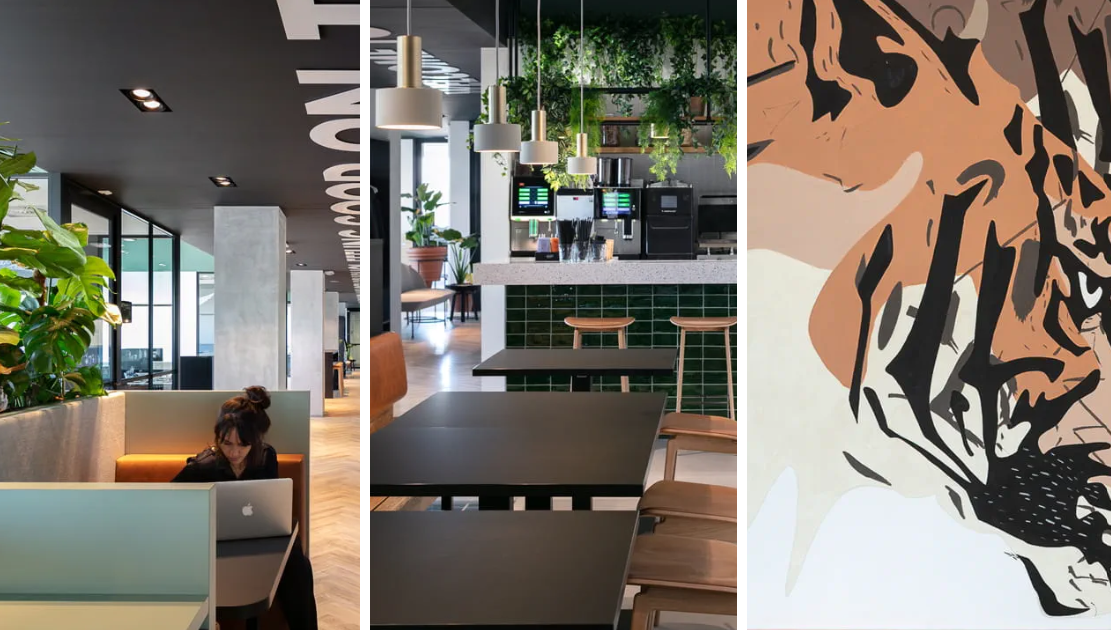 Hmshost office suite skyport building, schiphol